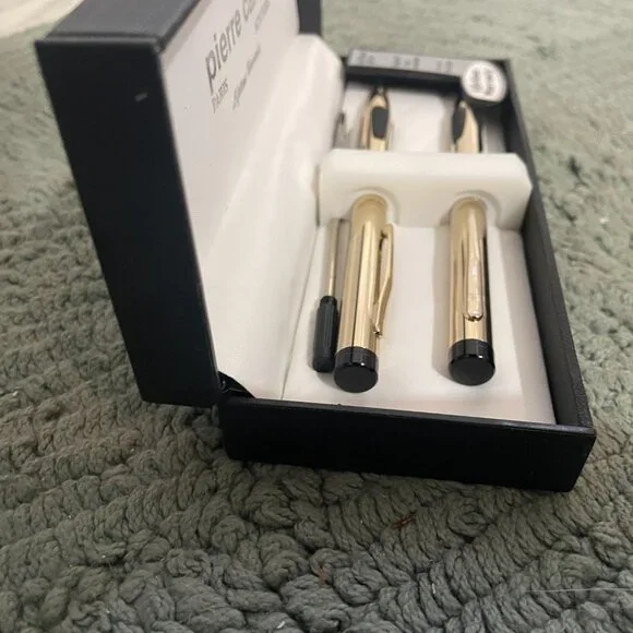 Vintage Pierre Cardin Pen and Pencil Set w/ Box and stylus - Picture 3 of 7